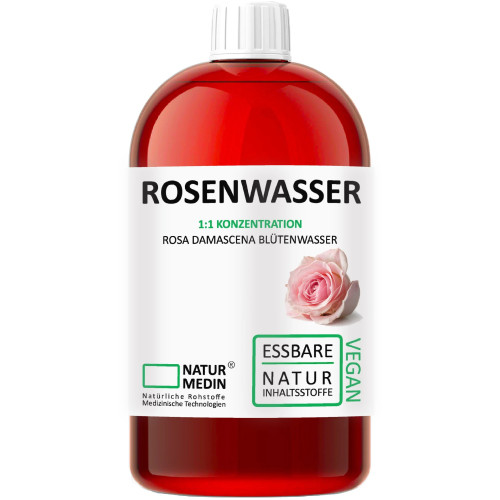 NATURMEDIN Rosenwasser Balanced, 1000 ml, Naturmedin