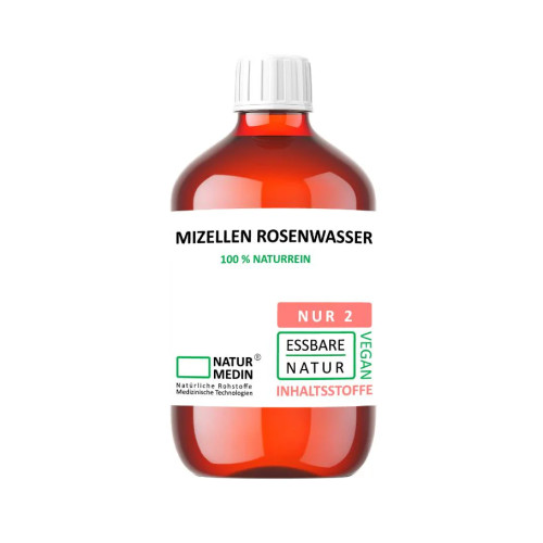NATURMEDIN® Mizellen Rosenwasser Balanced, 500 ml, Naturmedin