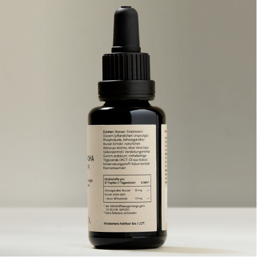 Ashwagandha Tropfen KSM-66, 30 ml, VIANOA Health GmbH