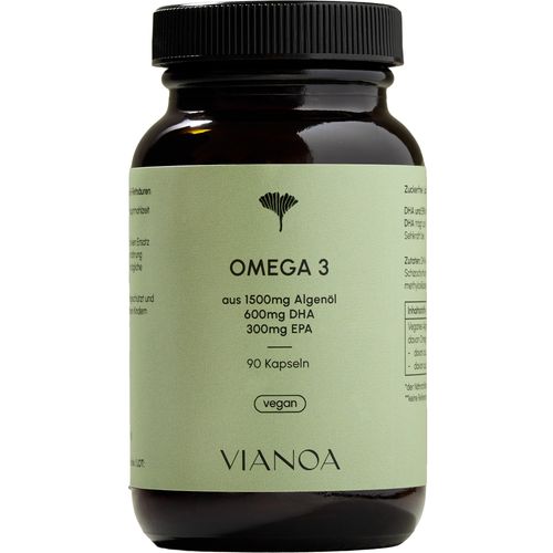 Omega 3 vegan, 90 Stk., VIANOA Health GmbH