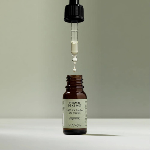 Vitamin D3 + K2 1.000, 10 ml, VIANOA Health GmbH