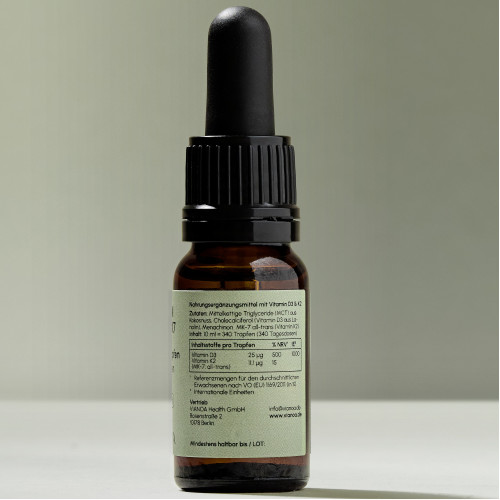 Vitamin D3 + K2 1.000, 10 ml, VIANOA Health GmbH