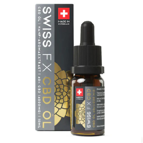 Swiss FX CBD &Ouml;l 40% Vollspektrum, 10 ml, Swiss FX CBD &Ouml;l 40% Vollspektrum