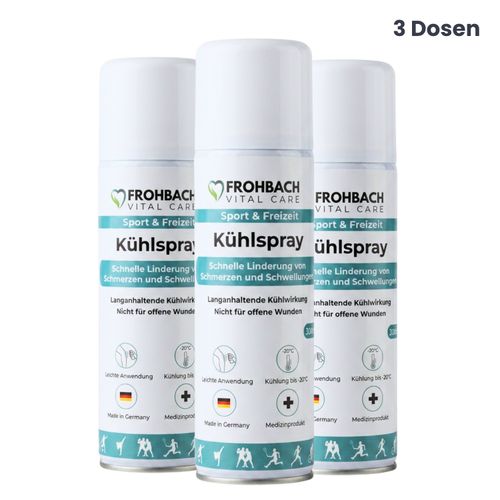 Frohbach K&uuml;hlspray - 300ml, 3 Stk., Frohbach