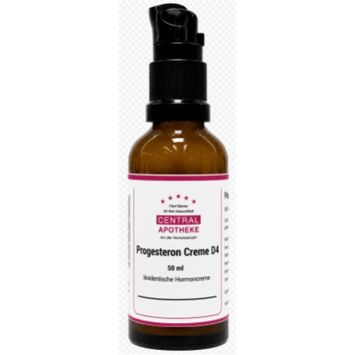 PROGESTERON CREME D4, 50 ml, CENTRAL-APOTHEKE