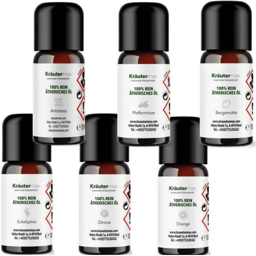 &Auml;therische &Ouml;le Klassiker 6 x 10 ml AKTION, 60 ml, Kr&auml;utermax