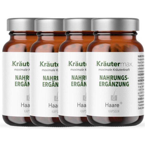 Haare Kapseln 4 x 60 St&uuml;ck AKTION, 240 Stk., Kr&auml;utermax