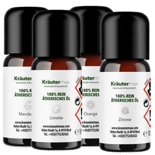 &Auml;therische &Ouml;le Fruchtig 4 x 10 ml AKTION, 40 ml, Kr&auml;utermax