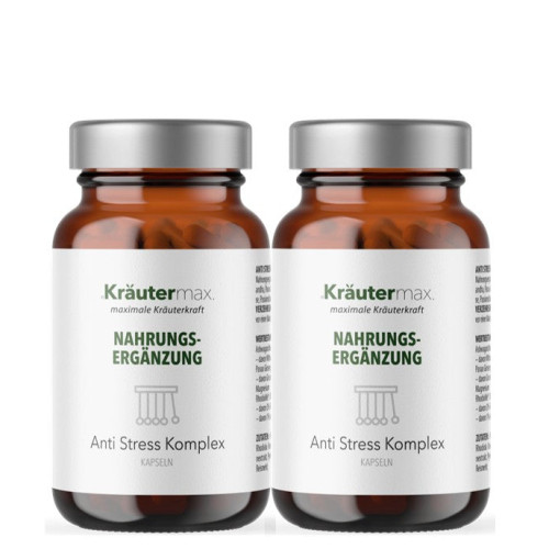 Antistress Kapseln 2 x 60 St&uuml;ck, 120 Stk., Kr&auml;utermax