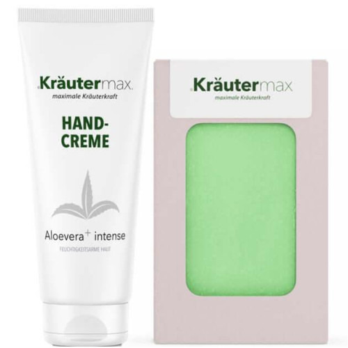 Aloe Vera Handcreme 1 x 70 ml + Aloe Vera Seife 1 x 100 g AKTION, 1 Stk., Kr&auml;utermax