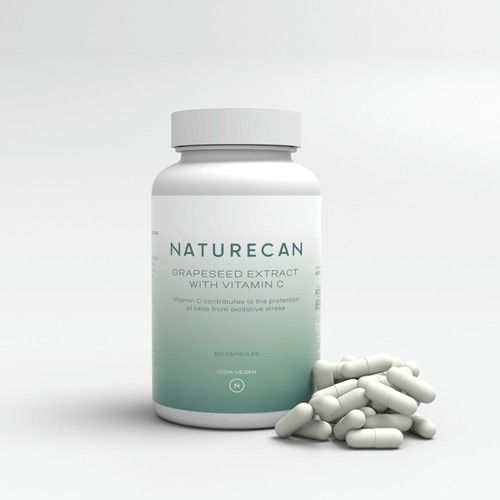 OPC 400mg Traubenkernextrakt Kapseln, 60 kap, Naturecan DE