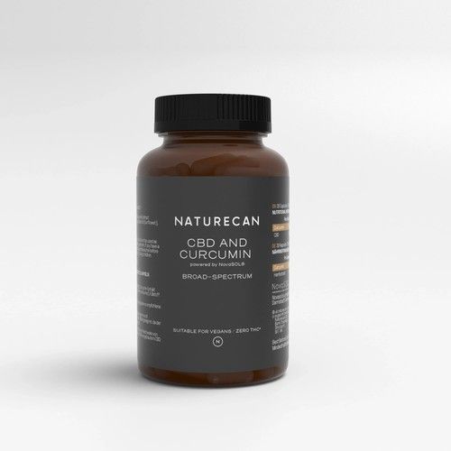 Liquid Gold | CBD und Kurkumin Kapseln, 120 kap, Naturecan DE