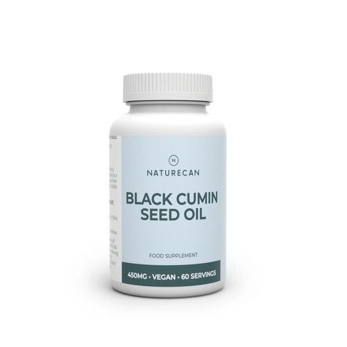 Schwarzk&uuml;mmel&ouml;l-Kapseln, 60 kap, Naturecan DE