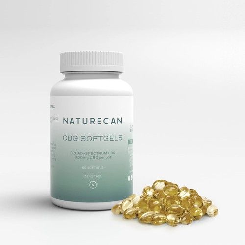 CBG &Ouml;l Kapseln - 10mg, 60 kap, Naturecan DE
