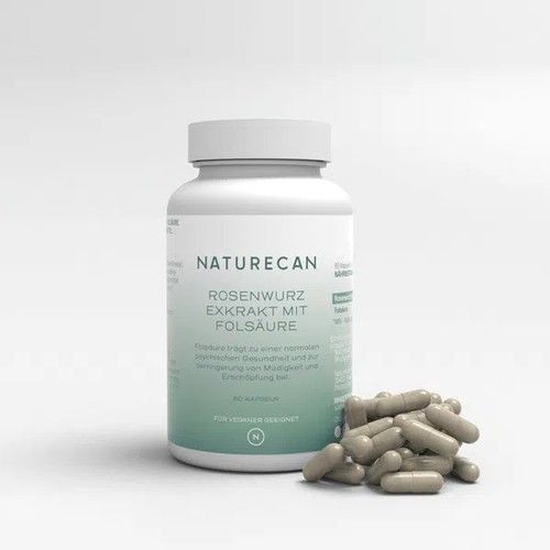 Rhodiola (Rosenwurz Extrakt), 60 kap, Naturecan DE